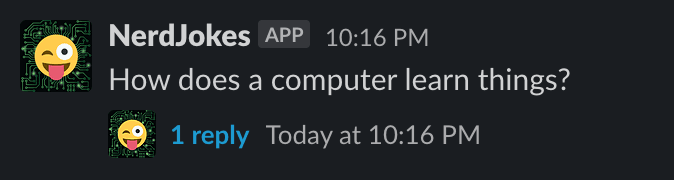 NerdJokes Joke Question