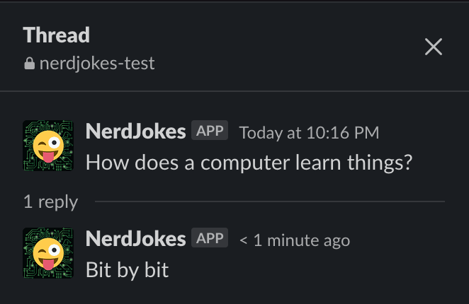 NerdJokes Joke Answer