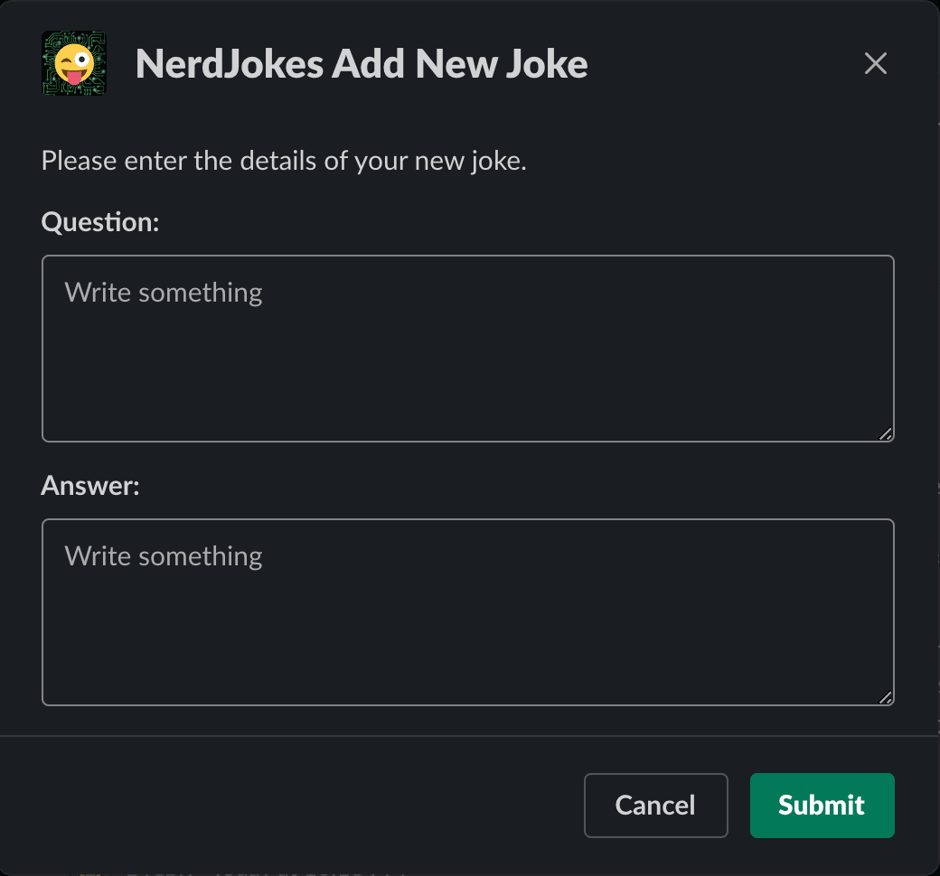 NerdJokes Add Joke
