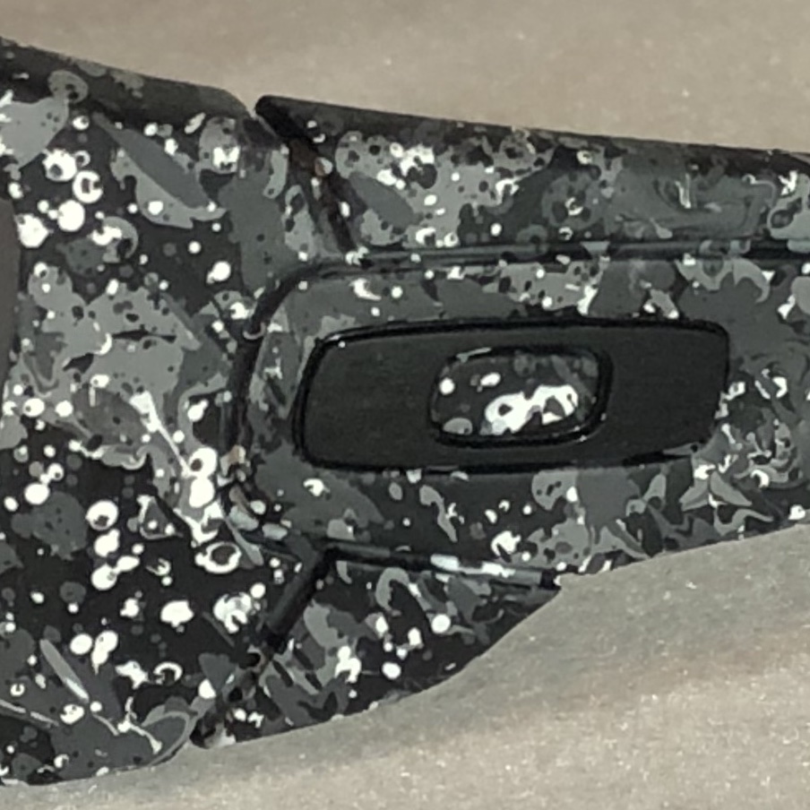 Black White Splatter