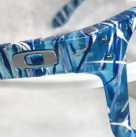 Blue Clear Drip